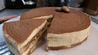 GÂTEAU TIRAMISU avec une onctueuse crème au mascarpone [upl. by Aonehc495]