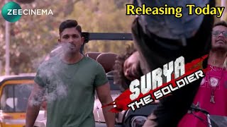 Surya The Soldier Hindi Dubbed Full Movie  Allu Arjun  Releasing Today [upl. by Lewiss687]