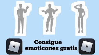 Cómo conseguir emoticones gratis Consigue emoticones gratis para todos Consigue Roblox 2024 [upl. by Welles]