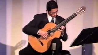 Chaconne in D Minor by JS Bach  Tavi Jinariu classical guitar [upl. by Olva186]