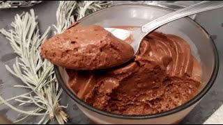 🤎 Mousse au chocolat avec de la crème liquide facile et rapide mousse chocolate creme [upl. by Nnek230]