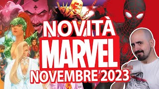 Novità MARVEL di NOVEMBRE 2023 dal galà infernale a Marvels annotato [upl. by Woodhead]