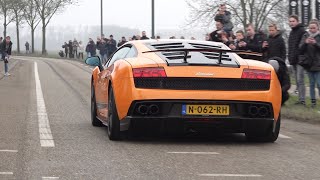 Lamborghini Gallardo LP5704 Superleggera  Acceleration Sounds [upl. by Hayman]