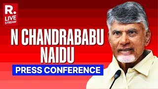 Chandrababu Naidu Addresses Press Conference  Lok Sabha Election Result 2024  Republic LIVE [upl. by Mord]