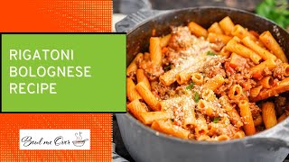 Rigatoni Bolognese [upl. by Anthony]