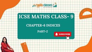 class 9th math chapter 6 indices  Chapter 6 indices  class 9 icse indices solution [upl. by Nahtanoj]