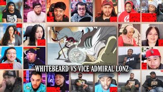 Whitebeard vs Vice Admiral Lonz Reaction Mashup  One Piece Episode 465 [upl. by Barnie962]