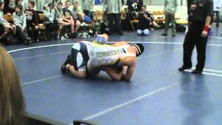 Kentucky wrestler breaks ohio wrestlers leg with illegal move at middle school duals at danville IL [upl. by Aicilef]