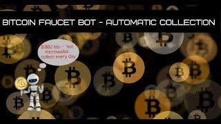 Bot microwallet platform 05 Bitcoin earn dealy to easy Download bitcoin faucet bot [upl. by Yelssew483]