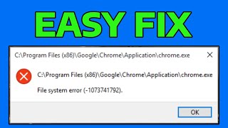 How To Fix File System Error in Windows [upl. by Terence]