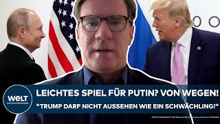 UKRAINEKRIEG Leichtes Spiel für Putin Von wegen quotTrump darf nicht aussehen wie ein Schwächlingquot [upl. by Beeck668]