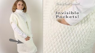 Winter White Cardigan with Invisible Pockets [upl. by Torres]