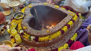 Chandi Homam and Madhyana Aarti SRI MAHANKALESHWARA DEVALAYAM MIRALAM MANDI HYD [upl. by Bobker]