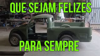 Fusca Pickup feito em casa parte 78 [upl. by Furie]