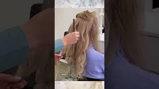 Beautiful natural curling iron curls How to make curls [upl. by Tengdin]