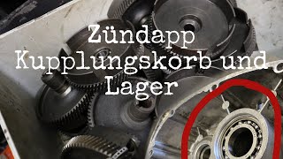 Zündapp Kupplungskorb und Lager richtig montieren  Motor 247 Teil 2 [upl. by Yreneh]