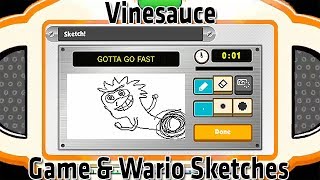 Vinesauce Vinny  Best Sketches from Game amp Wario [upl. by Aihsot848]