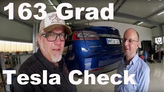 Youtuber lässt seinen Tesla Model S 85D untersuchen [upl. by Navillus]