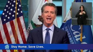 Governor Newsom gives an update on Californias response to coronavirus  April 17 2020 [upl. by Read]