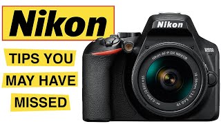 NIKON photography tips amp tricks for beginners  get more from your Nikon camera with bonus tips [upl. by Pepin]