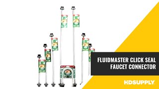 Fluidmaster Click Seal Faucet Connector  HD Supply [upl. by Aima]