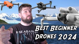 BEST DRONES FOR BEGINNERS IN 2024  What drone should you buy to get started [upl. by Ahsyekat]