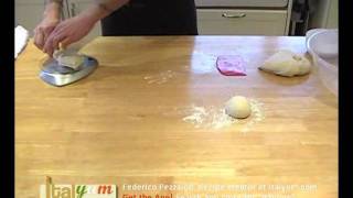 Cutting your Pizza dough into smaller balls [upl. by Hiller]