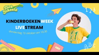 Dirk Scheele  Kinderboekenweek Live Stream [upl. by Ajiak]