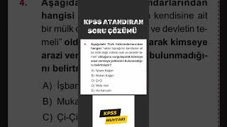 KPSS 2024 ATANDIRAN SORULAR kpss2024 yks kpsstarihgeneltekrar kpsscografya kpssmatematik [upl. by Onaivatco]