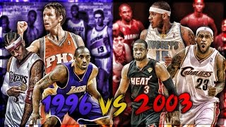 1996 vs 2003 NBA DRAFT CLASS  Who Would Win [upl. by Nedrud533]