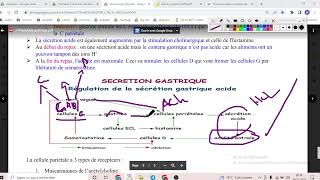 UE2 Physiologie Digestive 3 بالعربية  Physiologie Gastrique Sécrétion Gastrique part4 [upl. by Lynus65]