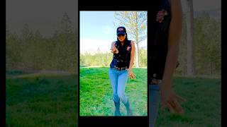 🏍️HD Girl  One Way Ticket Simple dance move shortsvideo [upl. by Xonk]