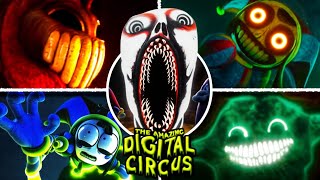 ALL SCARY MOMENTS  THE AMAZING DIGITAL CIRCUS  Episode 3 The Mystery Of Mildenhall Manor [upl. by Yentrok]