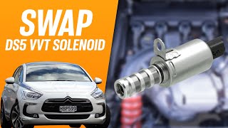 How To Replace VVT  Vanos Solenoid Citroen DS5 16 THP 155 DS3 DS4 Peugeot 3008 5008 etc [upl. by Charlotta]