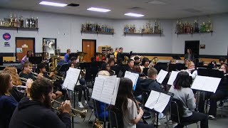 UPDATE Donation funds Lookout Valley band uniforms after 40 years of handmedowns [upl. by Atenek617]