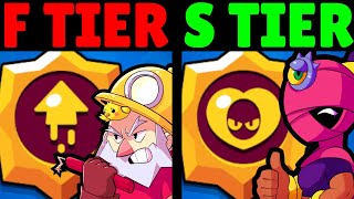 2023 Star Power Tier List  Best Star Power for EVERY Brawler [upl. by Eyllib]