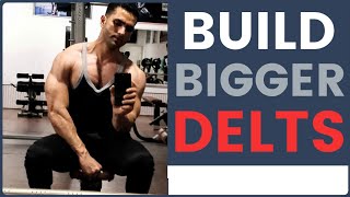 GET BIG SHOULDERSTIPS FOR BIGGER DELTS IN HINDI [upl. by Notneuq758]