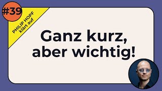 Verändert sich die Demokratie in der EU Philip Hopf gibt Einblicke 😱 [upl. by Hope]