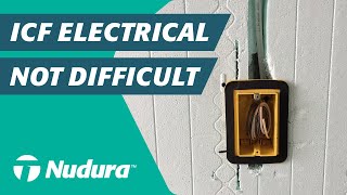 Electrical Trade Work With Nudura ICFs [upl. by Carolin999]