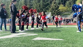 Yelm Tornados Team Black vs Eatonville Cruisers FLAG 9212024  Timberline High School [upl. by Wallraff159]