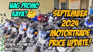 Motortrade September 2024 Price Update Monthly Cash Downpayment All Units Langga Gail [upl. by Tabb]