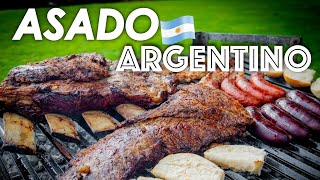 Asado tradicional Argentino [upl. by Aenotna679]