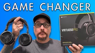 This new gaming headset is so good Corsair Virtuoso Pro Detailed Review [upl. by Einahteb668]