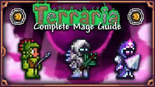 COMPLETE Mage Guide for Terraria 144 [upl. by Inalaehon]