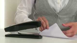 Automatic stapler Novus B 7A application [upl. by Lewis]