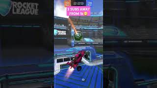 Clean Lil Double😁😝 fyp rocketleague viralshorts [upl. by Eicul514]