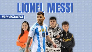 LEO MESSI EN DISPUESTOS A TODO  ABITARE  170624 [upl. by Nalorac]