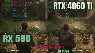 RX 580 upgrade to RTX 4060Ti in 2024 [upl. by Airres]