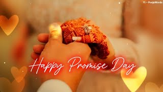 Happy Promise Day Meri Jaan 🤞  Promise Day Status 2024 💞  Promise Day Whatsapp Status 🥰 [upl. by Tatiania474]