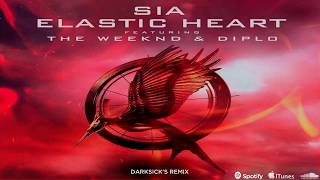 Sia  Elastic Heart ft The Weeknd amp Diplo DarkSicks Remix [upl. by Reinert479]